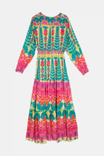 Afbeelding in Gallery-weergave laden, Piti Cuiti Ibiza Boho Maxikleid mit Blumen Muster