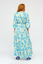 Afbeelding in Gallery-weergave laden, Damen Sommer Boho Seide Maxikleid