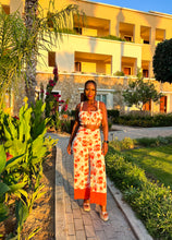 Afbeelding in Gallery-weergave laden, Damen Sommer Kurzes Top und Hose mit Blumenprint