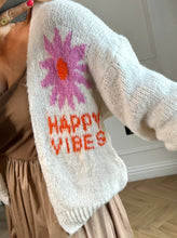 Load image into Gallery viewer, Ladies Cardigan Happy Vibes