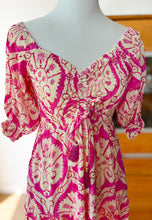 Afbeelding in Gallery-weergave laden, Damen Boho Seide Maxikleid