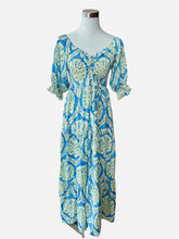 Carica l'immagine nel visualizzatore di Gallery, Damen Boho Seide Maxikleid