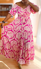 Afbeelding in Gallery-weergave laden, Damen Boho Seide Maxikleid