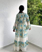 Carregar imagem no visualizador da galeria, Damen Boho Sommer Seide Top & Rock Set