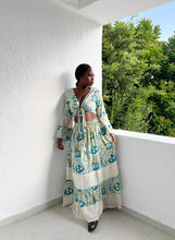 Carregar imagem no visualizador da galeria, Damen Boho Sommer Seide Top & Rock Set