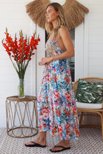 Lade das Bild in den Galerie-Viewer, Damen Boho Sommer Maxikleid aus Viskose