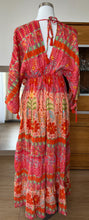 Afbeelding in Gallery-weergave laden, Piti Cuiti Maxikleid mit Blumen Mustern