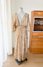 Carica l'immagine nel visualizzatore di Gallery, Damen Sommer Seide Boho Maxikleid
