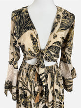 Afbeelding in Gallery-weergave laden, Damen Boho Sommer Seide Top & Rock Set