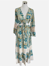 Afbeelding in Gallery-weergave laden, Damen Boho Sommer Seide Top & Rock Set