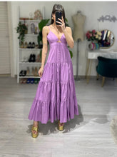 Afbeelding in Gallery-weergave laden, Maxikleid mit Trägern