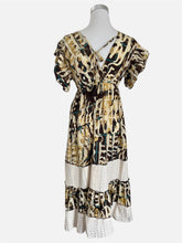 Carica l'immagine nel visualizzatore di Gallery, Damen Boho Sommer Seide Maxikleid
