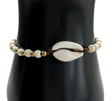 Afbeelding in Gallery-weergave laden, Muschel-Perlenarmband Marina