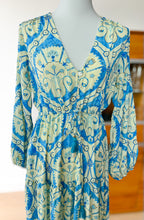 Afbeelding in Gallery-weergave laden, Damen Sommer Boho Seide Maxikleid