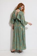 Carica l'immagine nel visualizzatore di Gallery, Damen Sommer Seide Boho Maxikleid