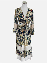 Afbeelding in Gallery-weergave laden, Damen Boho Sommer Seide Top & Rock Set