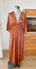 Carica l'immagine nel visualizzatore di Gallery, Damen Sommer Seide Boho Maxikleid