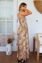 Lade das Bild in den Galerie-Viewer, Damen Boho Sommer Maxikleid