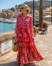 Charger l'image dans la galerie, Gold & Silver Cuba Boho Sommer Maxikleid