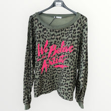 Afbeelding in Gallery-weergave laden, Damen Herbst Winter Oversized Sweatshirt Leo - Made in Italy