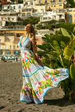 Carica l'immagine nel visualizzatore di Gallery, Antica Sartoria rückenfreies Boho Maxikleid