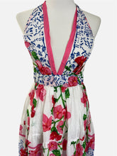 Carica l'immagine nel visualizzatore di Gallery, Antica Sartoria rückenfreies Boho Maxikleid