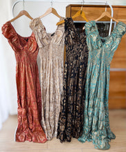 Carica l'immagine nel visualizzatore di Gallery, Damen Sommer Seide Boho Maxikleid