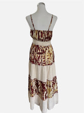 Carica l'immagine nel visualizzatore di Gallery, Damen Boho Sommer Seide Maxikleid
