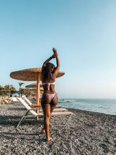 Lade das Bild in den Galerie-Viewer, Zweiteiliger Bikini mit Knoten - Lila