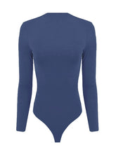 Load image into Gallery viewer, Women's long-sleeved bodysuit with high neckline