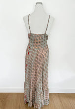 Load image into Gallery viewer, Boho silk backless maxi dress