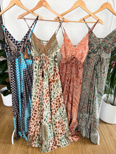 Load image into Gallery viewer, Boho silk backless maxi dress