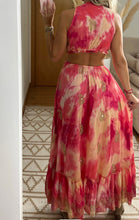 Load image into Gallery viewer, Cut out boho hippie maxi dress