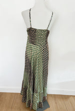 Load image into Gallery viewer, Boho silk backless maxi dress