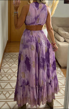 Load image into Gallery viewer, Cut out boho hippie maxi dress