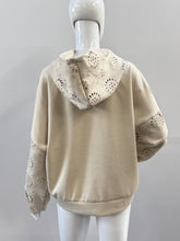 Afbeelding in Gallery-weergave laden, Damen Herbst Winter Hoodie - Made in Italy