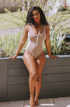 Lade das Bild in den Galerie-Viewer, Badeanzug mit Verstellbarem Reißverschluss