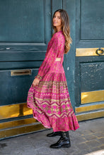 Afbeelding in Gallery-weergave laden, Damen Bohemian Maxikleid
