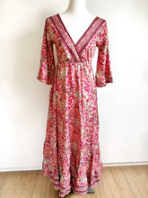 Afbeelding in Gallery-weergave laden, Bedrucktes Boho Maxikleid