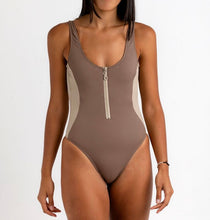 Lade das Bild in den Galerie-Viewer, Badeanzug mit Verstellbarem Reißverschluss