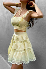 Afbeelding in Gallery-weergave laden, Seven Wonders the Label Zweiteiler Rock und Oberteil