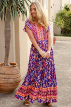 Afbeelding in Gallery-weergave laden, Dreamcatcher Boho Maxidress mit Knöpfen vorne