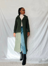 Load image into Gallery viewer, Long cardigan with a large collar