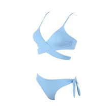 Lade das Bild in den Galerie-Viewer, Criss Cross Bikini mit Verstellbaren Trägern