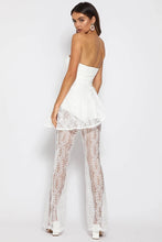 Load image into Gallery viewer, Runaway the Label Off Shoulder Lace Jumpsuit