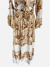 Afbeelding in Gallery-weergave laden, Damen Boho Sommer Seide Top &amp; Rock Set
