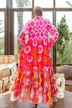 Charger l'image dans la galerie, Gold &amp; Silver Cuba Boho Sommer Maxikleid

