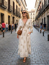 Afbeelding in Gallery-weergave laden, Damen Sommer Ibiza Boho Maxikleid
