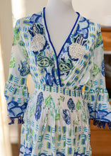Lade das Bild in den Galerie-Viewer, Antica Sartoria Boho Maxikleid
