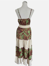 Carica l'immagine nel visualizzatore di Gallery, Damen Boho Sommer Seide Maxikleid
